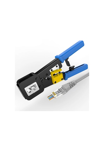 Yeni Nesil Rj45 Pense Rj12 R J45 Sıkma Makaslı Network Ağ Pense