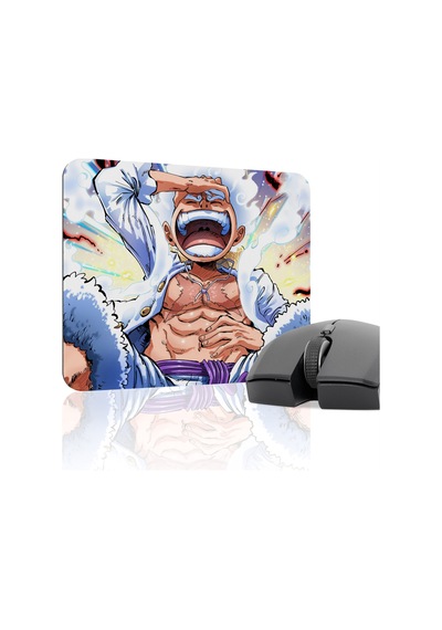One Piece Kaymaz Dikişli Kauçuk Oyuncu Mousepad V1 - 22x18 Gaming Mouse Pad Fare Altlığı