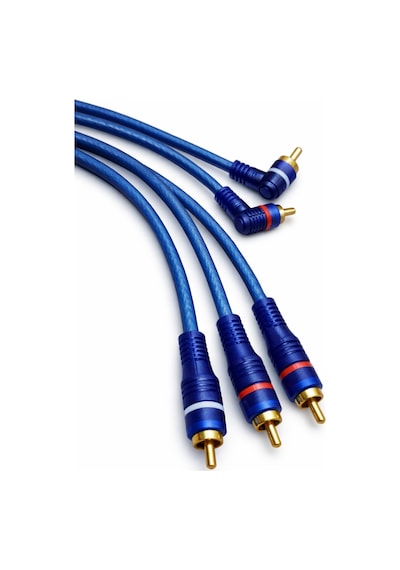 Mn137f 2 Rca -5 Metre/4 Rca Erkek Ses Kablosu Altın Uçlu Amfi Ve Ses Sistemi Uyumlu