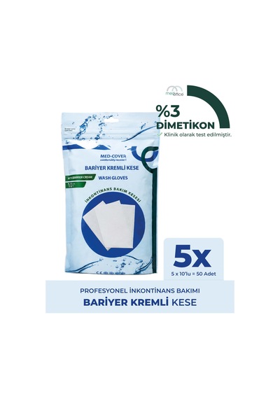Med-cover Bariyer Kremli Kese 10'lu X 5 Adet
