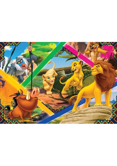 Mey İthalat Lk 113 Aslan Kral Puzzle 200 Parça - Ks Puzzle