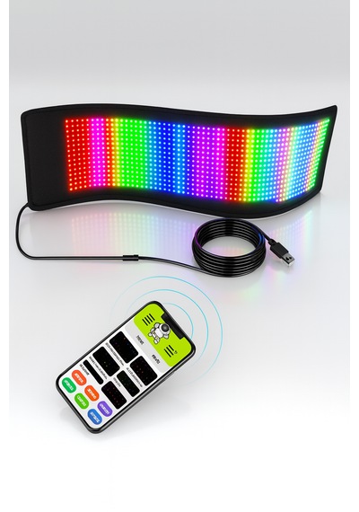 Programlanabilir Led İşaretler İç Mekan İçin Mesaj Kaydırma 60cm