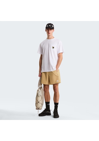 The North Face M Mountaın Logo Rlx Ss Tee-graphıc Erkek Tişört Nf0a8guufn41 Beyaz