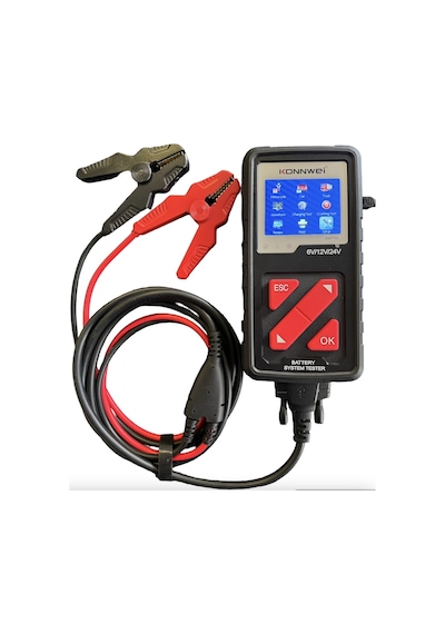 KONNWEI KW710 Akü Test Cihazı – 6V / 12V / 24V Profesyonel Akü ve Marş Sistemi Analizörü