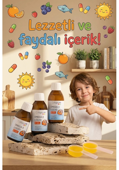 Collagen Forte Omega-3 Kids Liquid 150 ML