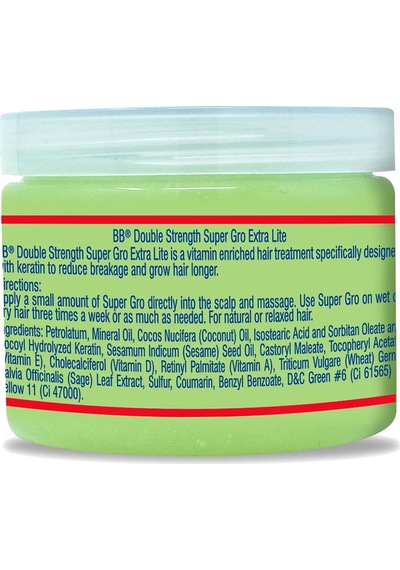 Bronner Bros Super Gro Extra Lite Vitamin E Saç Bakım Kremi 170gr