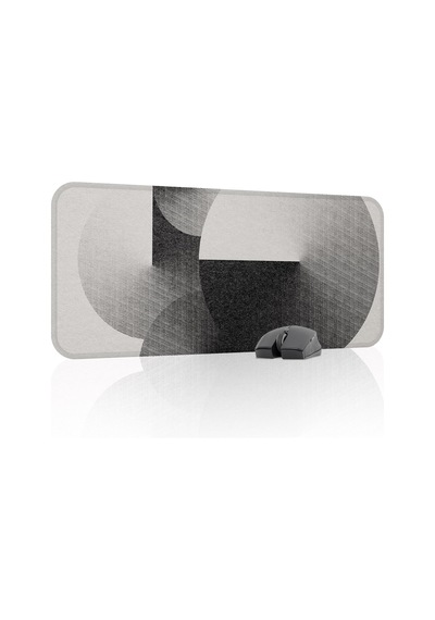 Brütalist Tarz Oyuncu Gaming Mouse Pad Kauçuk Kaymaz Taban Mousepad V4, 70x30 Xl