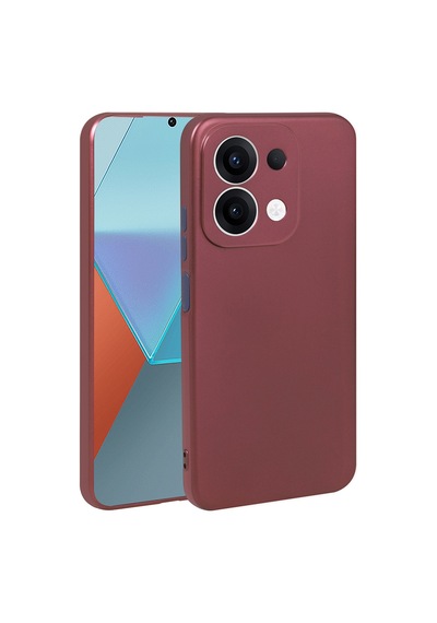 Xiaomi Redmi 15c Kılıf Soft Mat Premier Case Kapak Mürdüm