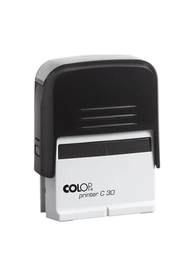 Colop Prınter C30 Siyah Kasa Siyah Keçe - 18 x 47 MM