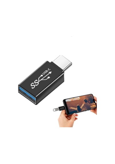 Ally Dişi Usb To Type-c Otg Çevirici Dönüştürücü Adaptör- 5775