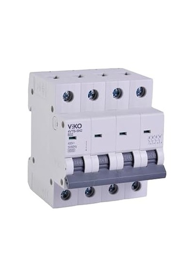 4vtb-4b32 Otomatik Sigorta 4,5ka B Tipi 4 Kutup 32a