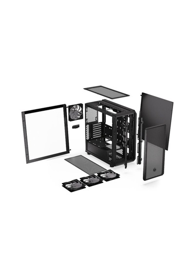 Arx 700 Argb Mesh Temperli Cam Usb 3.2 Gen 2 Mid Tower Atx Gaming Kasa Ey2a013