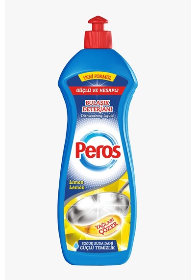 2 Adet Peros Sıvı Bulaşık Deterjanı 675 Ml Limon