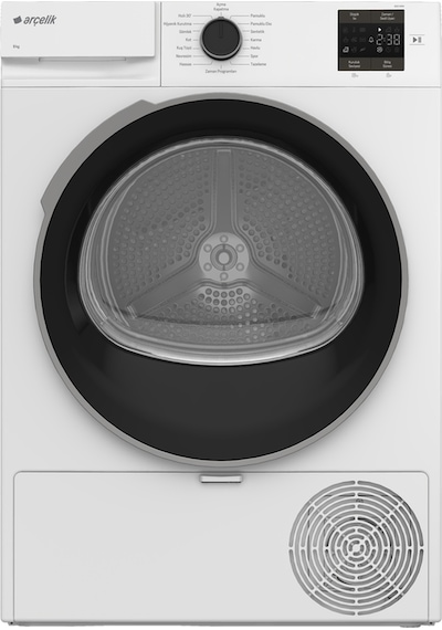 Arçelik 802 KMX 8 KG Isı Pompalı Çamaşır Kurutma Makinesi