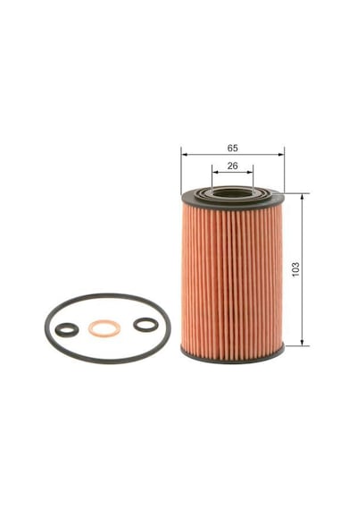 Hyundai İ20 1.4 Crdı Yağ Filtresi 2009 - 2013 Bosch