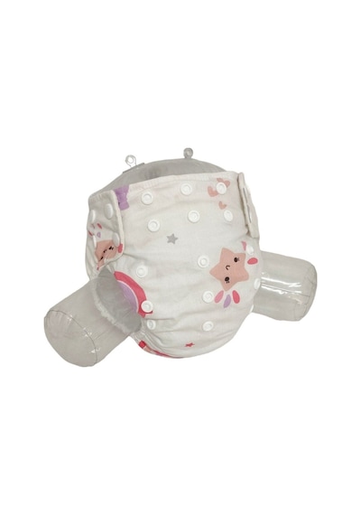 Baby Ybb Yıkanabilir Bebek Bezi Cepli Gökkuşağı Desen 3kg-12kg Standart