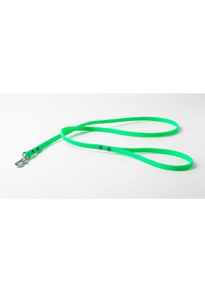 Atlas Dog Sports Biothane Sprenger Tokalı Gezdirme Kayışı 100 Cm Neon Yeşil