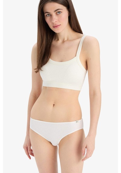 DeFacto Ribana 3'lü Askılı Brief Külot-Fall in Love D6404AX25SPBG588 DeFacto Ribana 3'lü Askılı Brief Külot-Fall in Love D6404AX25SPBG588