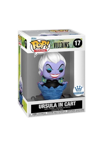 Funko Pop Disney Villains Trains Ursula In Cart Shop Exclusive