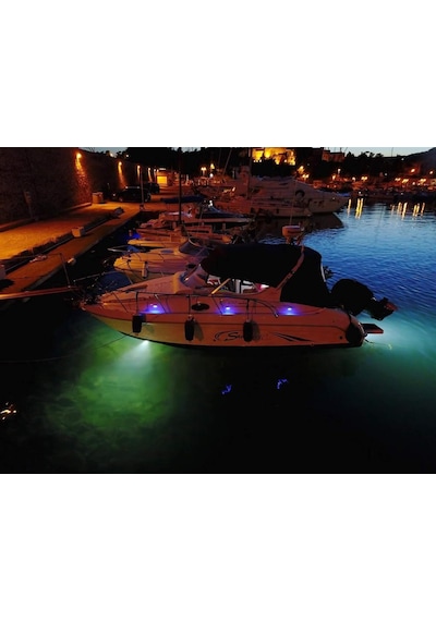 Bluefin LED Piranha P6CC High Power Su Altı Lambası 4000 Lümen-RGBW