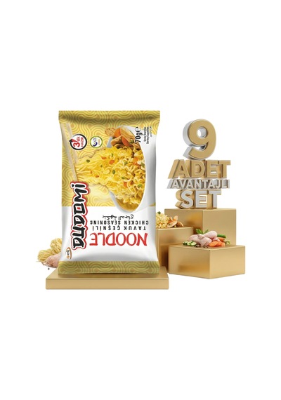 Dudomi Tavuk Çeşnili Noodle 9x70 Gr