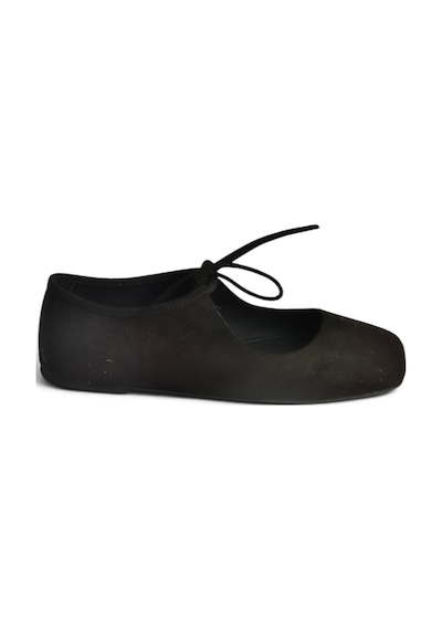 Fox Shoes Z250010502 Siyah Süet Bağlama Detaylı Günlük Kadın Ayakkabı