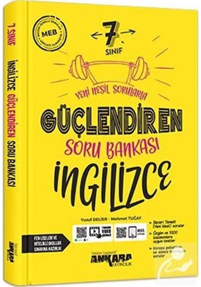 7. Sınıf Güçlendiren İngilizce Soru Bankası / Yusuf Delier