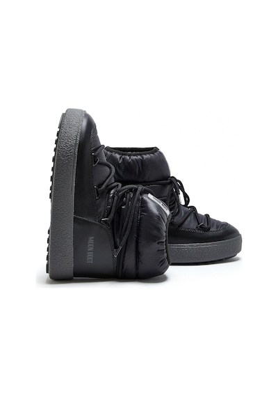 Bot Kar Kadın 80d2450080-n001 Moon Boot Ltrack Low Nylon Wp Black Siyah