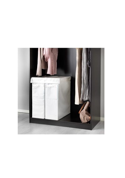 Ikea Skubb Çamaşır Sepeti, Beyaz, 80 Lt