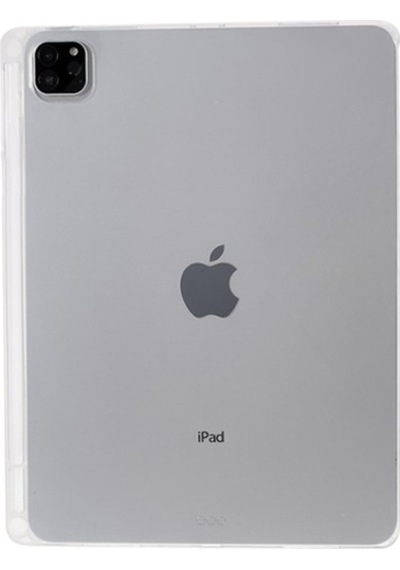 Ally Apple Uyumlu iPad  Pro 11-Inch (2021)-(2020)-(2018) Kalem Yerli Şeffaf Si - Şeffaf