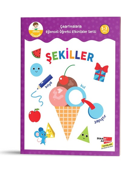 Çıkartmalarla Eğlenceli Öğretici Etkinlikler Serisi - 5 Kitap