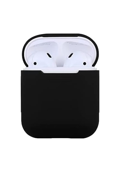Apple Airpods 2/1 Nesil Uyumlu Kılıf Silicone Fit Silikon Black