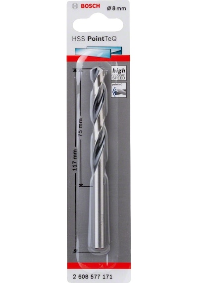 Bosch HSS-PointTeQ 8.0 mm Metal Delme Matkap Ucu - 2608577171