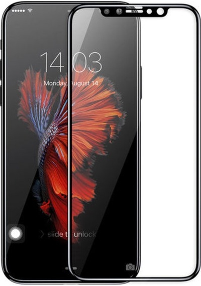 Apple Uyumlu   iPhone Xs Max Fiber Nano Kırılmaz Ekran Koruyucu