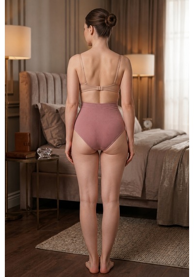 Fit Women Kadın Casual Esnek Toparlayıcı Gül Kurusu Külot