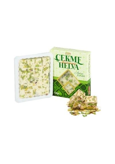 Elvan Çekme Helva Antep Fıstıklı 120 Gr. (1 Paket)