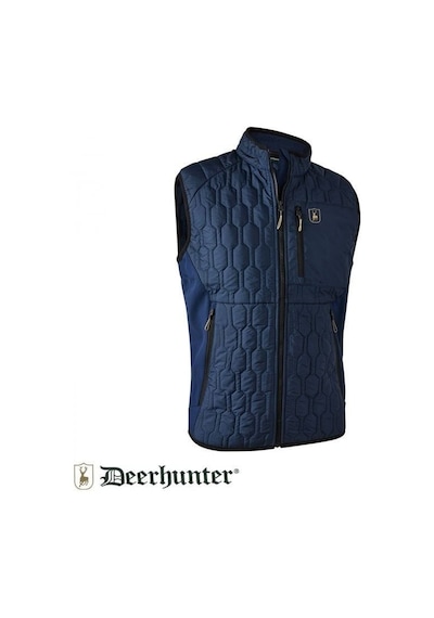Deerhunter Mossdale Kapitone Mavi Yelek L Mavi