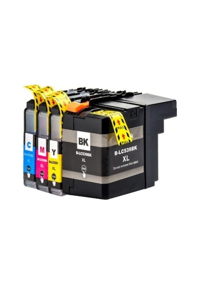 Brother Lc535xl-539xl Mfc-j200 4 Renk Uyumlu Toner Seti