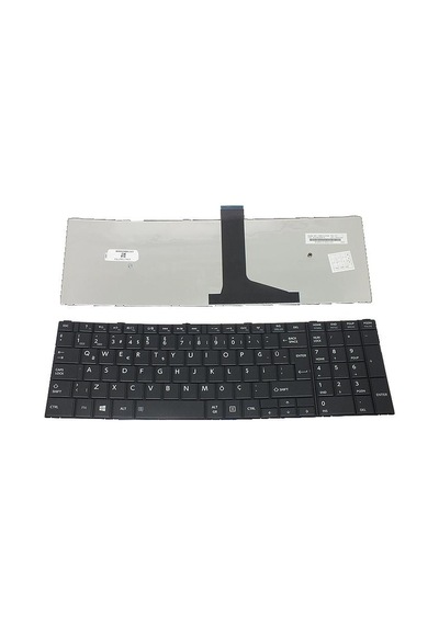 Toshiba Satellite C50-a, C55-a Notebook Klavyesi Siyah Tr