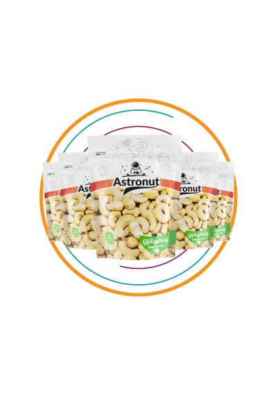 Astronut Kaju Fıstık Çiğ 5 x 80 G