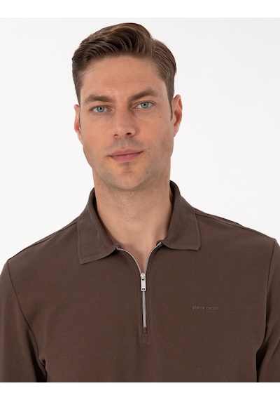 Pierre Cardin Erkek Koyu Kahverengi Sweatshirt 50314046-vr084 Koyu Kahverengi Pierre Cardin Erkek Koyu Kahverengi Sweatshirt 50314046-vr084 Koyu Kahverengi