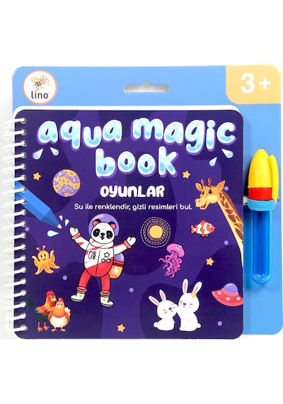 Aqua Magic Oyunlar Sihirli Boyama Kitabı