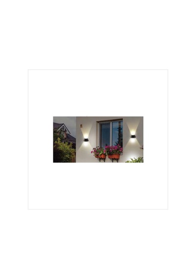 ACK AG40-00102 9W Osram Pirus A Bahçe Duvar Apliği 3000K Günışığı