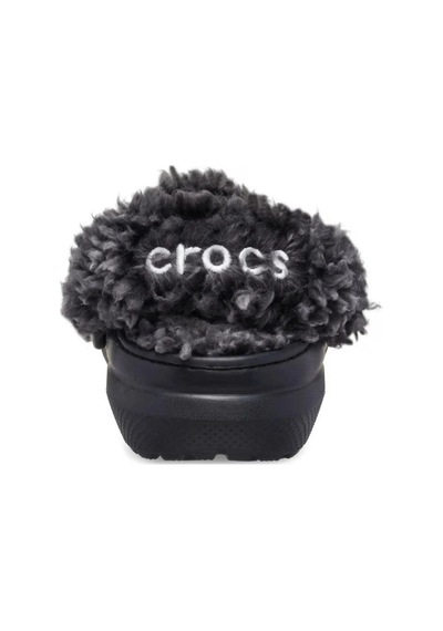 Crocs Classic Fleece Lined Clog K Siyah Çocuk Terlik-24148