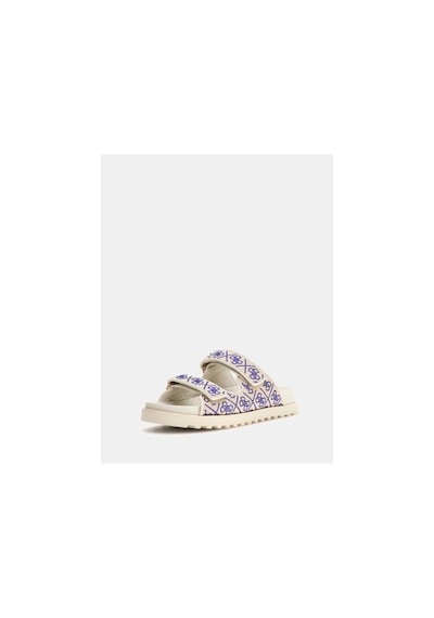 Guess Kadın Fadeliza Krem 4g Taşlı Cırt Cırtlı Terl Krem