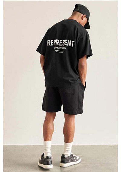 Flood Of Style Erkek Siyah Premium Represent Baskılı Oversize Bisiklet Yaka Kısa Kollu Tişört Flood Of Style Erkek Siyah Premium Represent Baskılı Oversize Bisiklet Yaka Kısa Kollu Tişört