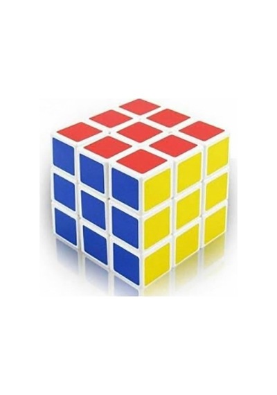 Renkli 3x3 Klasik Zeka Küpü, Eğlenceli Yapboz