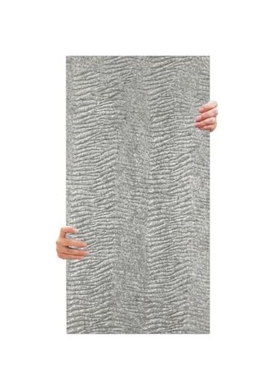 Tink 3d Kendinden Yapışkanlı Duvar Kağıdı Yeni Nesil Akustik Keçe Panel Desenli 52x98 Cm Açık Gri, 10 Adet 5 M²