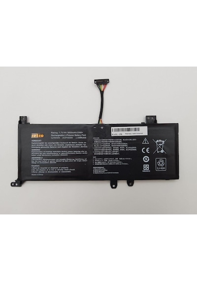Asus Uyumlu D509Da-Br211. D509Da-Br211A Notebook Bataryası - Pili Ver.2
