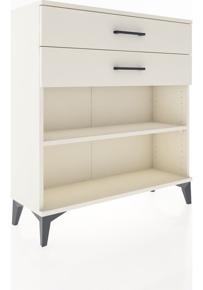 Arges Şifonyer Tek Raflı 2 Çekmeceli 88x30x96 Aytaşı-aytaşı Aytaşı